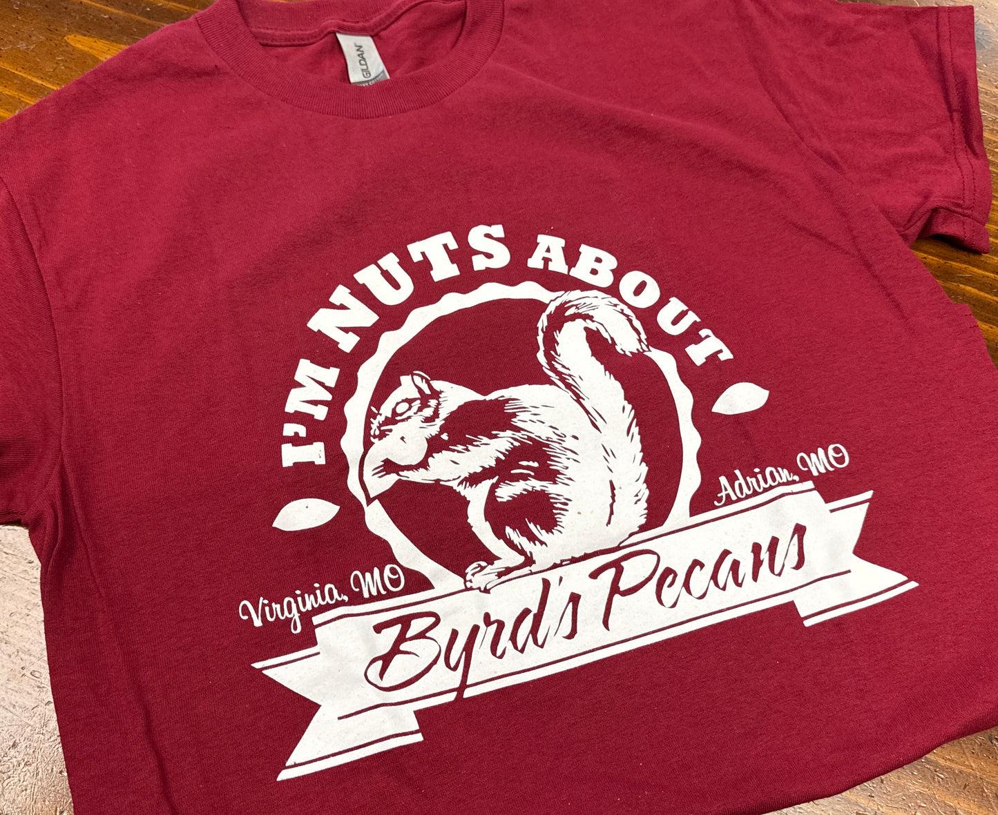 Byrd’s Pecan T-Shirt