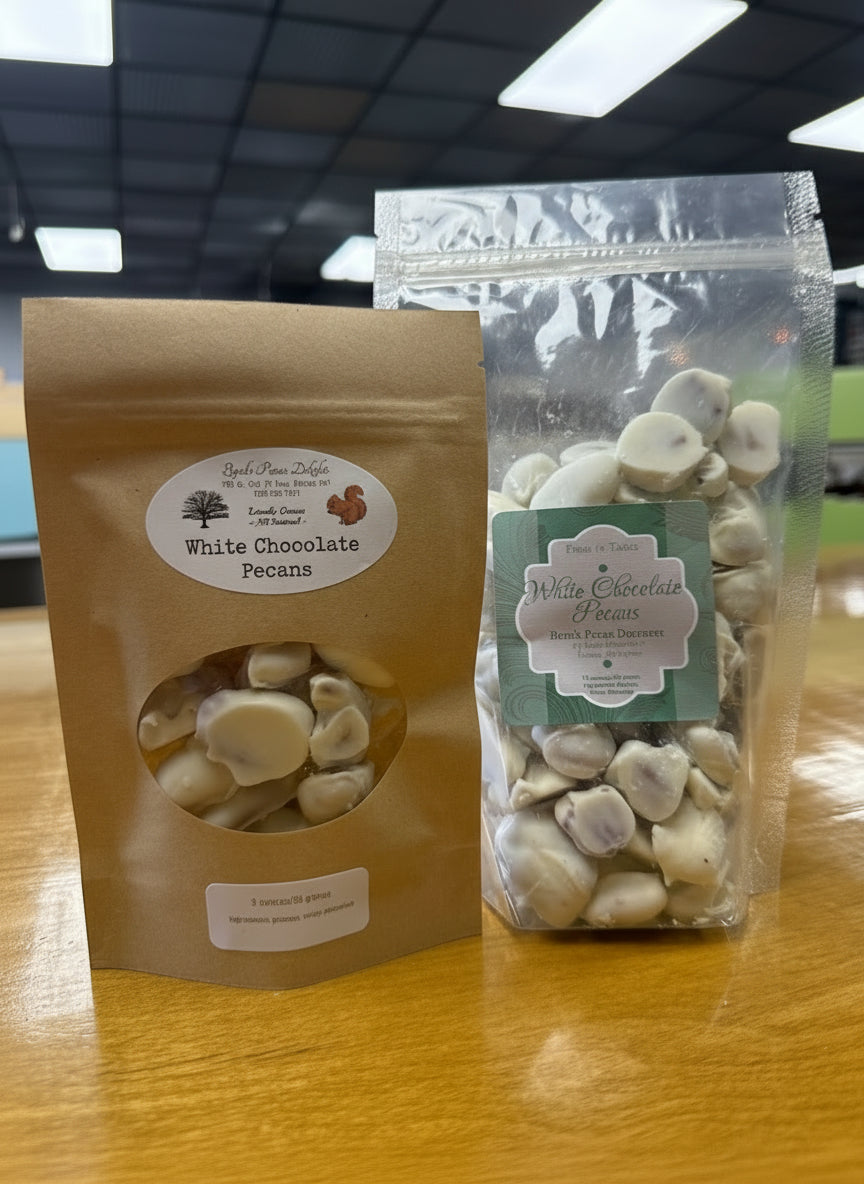 White Chocolate Pecans