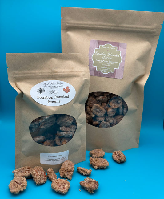 Bourbon Roasted Pecans