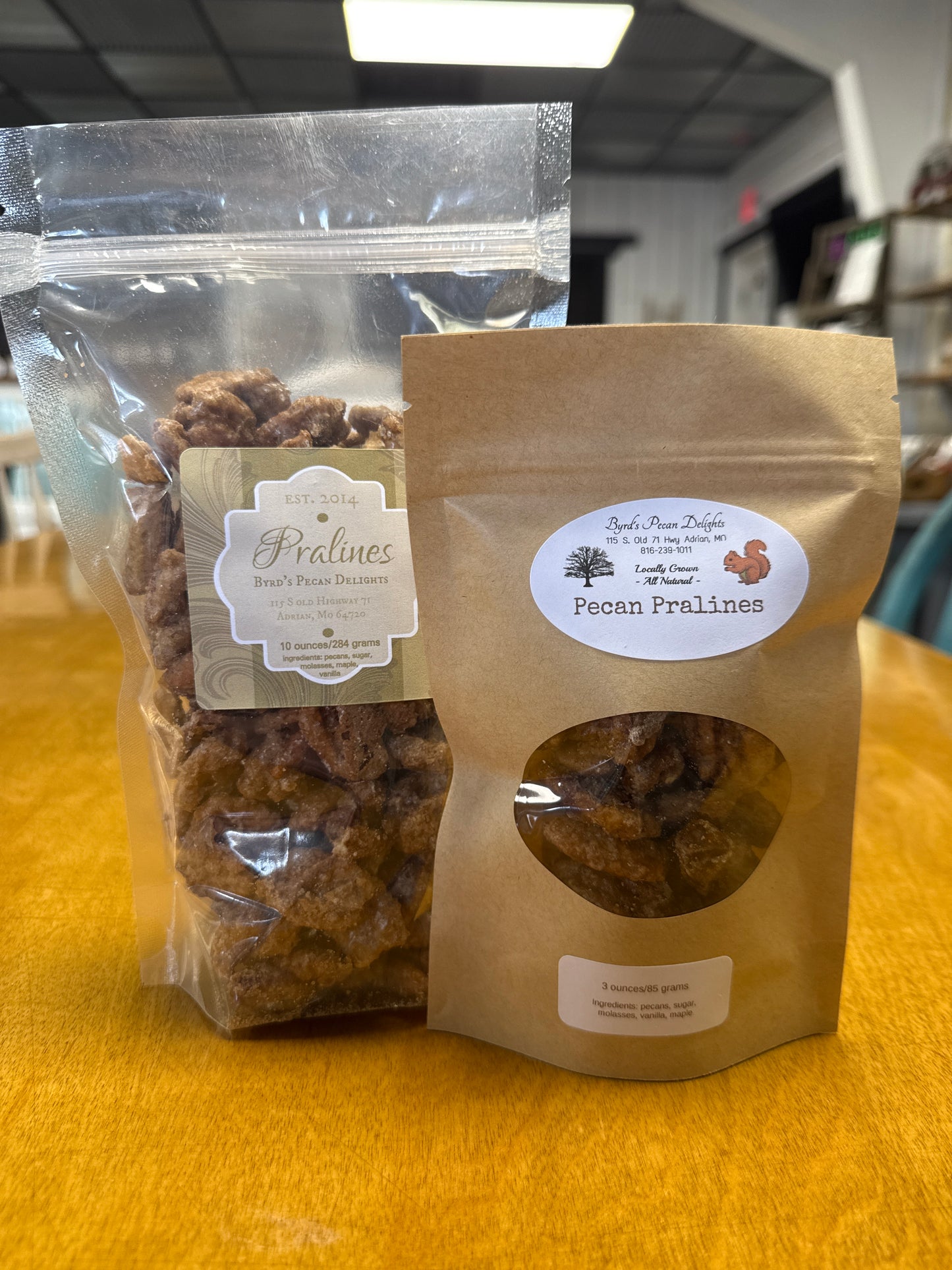 Praline Candied Pecans